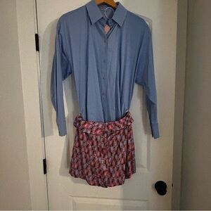 Alexis Zadie apron mini dress